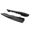 Jaguar XF Black Front Bumper Side Grille Insert Covers (2012-2015)