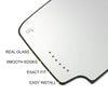 Chevrolet Silverado 1500 Heated Left Upper Side Rearview Mirror Glass (2007-2013)