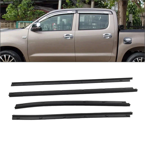 Toyota Hilux Vigo 4pcs Inner Front Rear Door Belt Moulding (2004-2014)