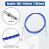 Make Model 1pcs 20ft Marine Throttle Shift Control Box Cable Clevis Blue