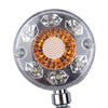 Car Tail Turn Signal 24V LED Double Face Round Side Marker Lights