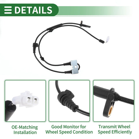 Suzuki SX4 (2007-2014) Front Right ABS Wheel Speed Sensor