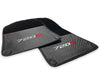 McLaren 720S Black Tailored Carbon Leather Carpet Set Floor Mats (2017-2023)