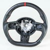 Mini R55 R56 R57 R60 R61 Flat Bottom Matte Carbon Leather Steering Wheel (2006-2016)