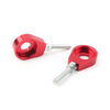 Pit Quad Dirt Bike ATV CRF50 Red 12mm Chain Adjuster Block Tensioners