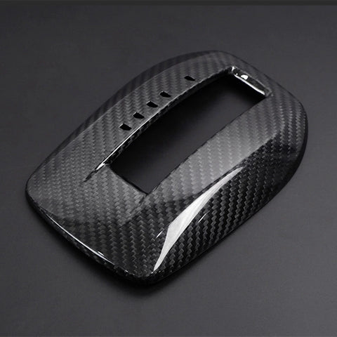 Chevrolet Camaro (2010-2015) Black Carbon Fiber Gear Shift Panel Cover