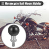 Motorcycle M6 Threaded Bolt 25mm Ball Mount Portable Tripod Ball Adapter