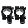 22MM M10 Black Motorcycle Handlebar Mirror Mount Clamp