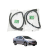 Honda City Sedan 2014-2020 Rear Door Center Weatherstrip Set