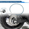 Motorcycle 120cm Brake Clutch Oil Hose Line Blue
