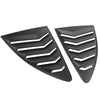 Toyota 86 1 Pair Rear Side Window Louvers Cover Matte Black (2013–2021)
