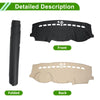 Jeep Grand Cherokee (2011-2017) - Black Carpet Dashboard Cover Mat