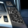 Corvette C7 2014-2019 Soft Carbon Fiber Water Cup Holder Cover Trim