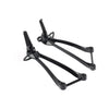 Kawasaki Ninja ZX6R ZX10R Black Rear Passenger Footpegs Bracket (09-24)