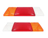 Isuzu NPR NQR NRR FSR FRR Truck 2 x Tail Light Lens (1987-2019)
