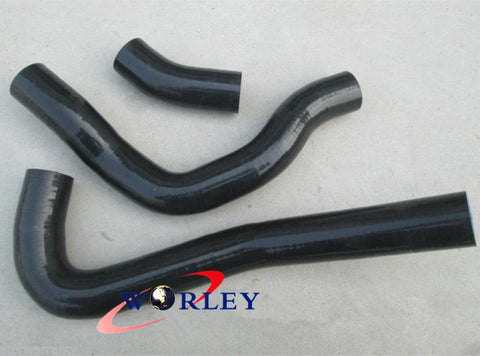 Nissan Silvia S13 180SX CA18DET Turbo Red Radiator Hose (1989-1994)