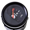 2" 52mm 12V Motorcycle Fuel Level Gauge Meter Black Face Rim