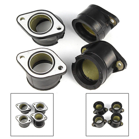 Kawasaki ZR750 Zephyr 4 x Carburetor Intake Manifold Boot (1991-1997)