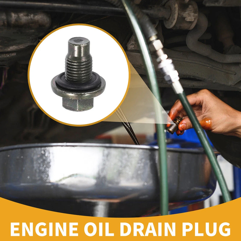 Ford F-150 Bronze Tone Oil Drain Plug Pan Thread Repair