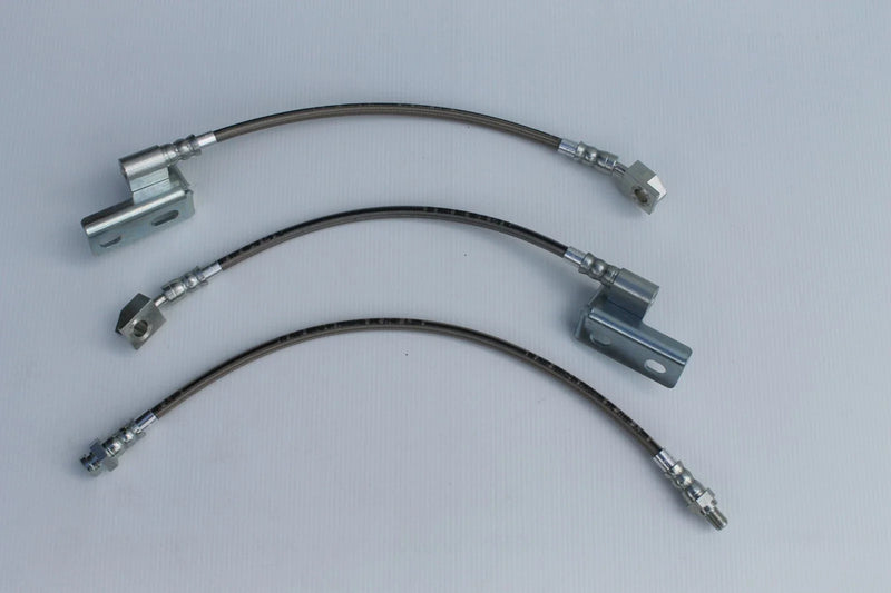 Ford Falcon XW XY Braided Brake Hose Set (1966-1972)