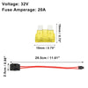 Cars 20A Low Profile Mini Fuse Adapter
