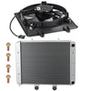 Polaris Sportsman 700 800 EFI Aluminum Radiator & Cooling Fan (2004–2014)