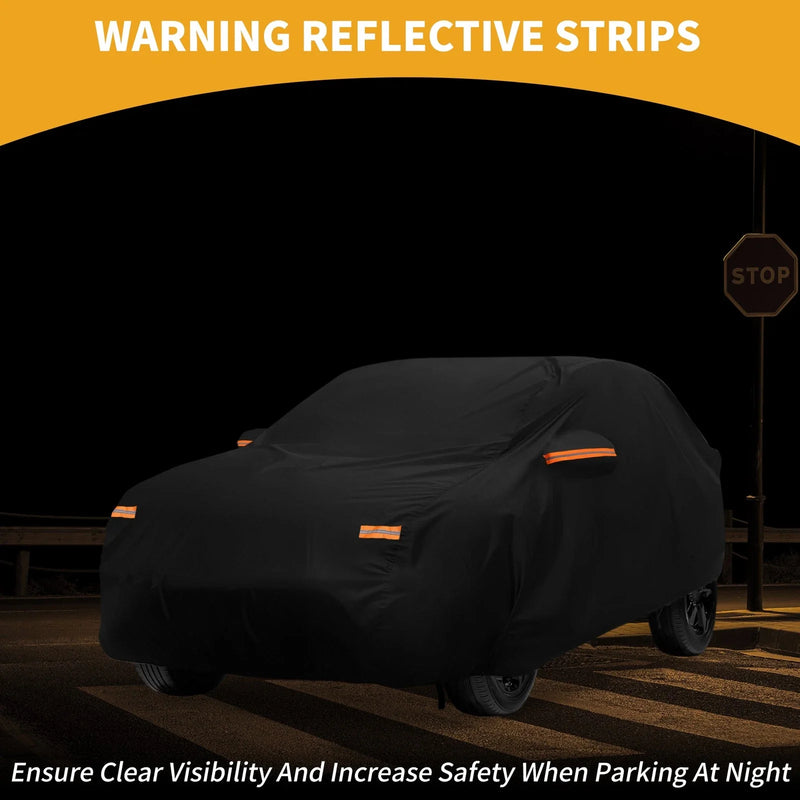 Toyota Yaris Black Waterproof All Weather Car Cover (210D-PU)