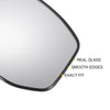 Honda White Mirror Glass w/ Back Non-heated