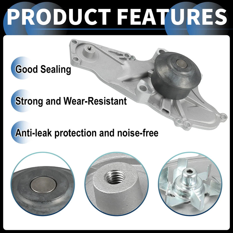 Acura CL Water Pump & Tensioner Idler Pulley Kit (2001-2003)