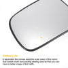 Honda HR-V CR-V Left Side Heated White Mirror Glass (1996-2006)