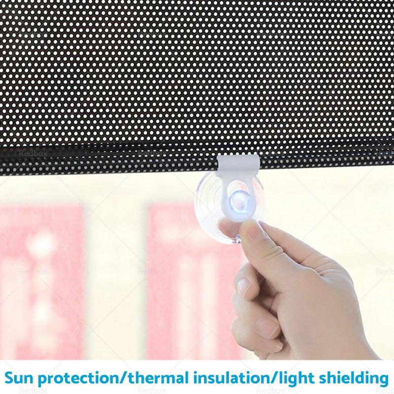 Car - UV Block Retractable Front Rear Windshield Sun Shade (All Years)