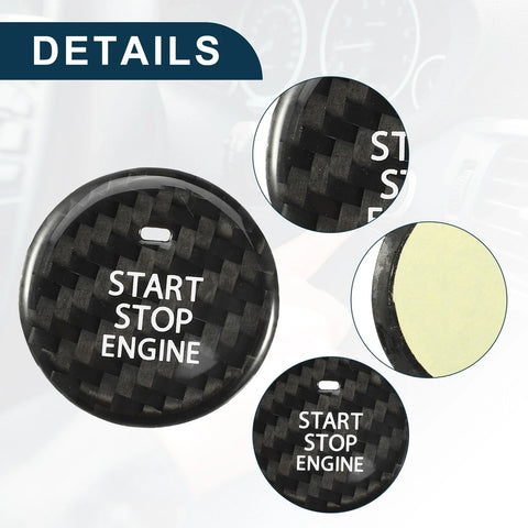 Mazda 3 Black Engine Start Stop Button Cover (2014-2018)