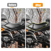 39x32.5cm / XS / Motorcycle Seat Cover Breathable Double Layer 3D Mesh Black