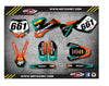 KTM 65 Custom Graphics Kit VITAL Style Decals (2002-2008)