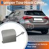 Mercedes-Benz (2017-2023) Silver Tone Rear Tow Hook Cover