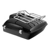 Harley CVO Road Glide Black Chopped Trunk Backrest (2014-2025)