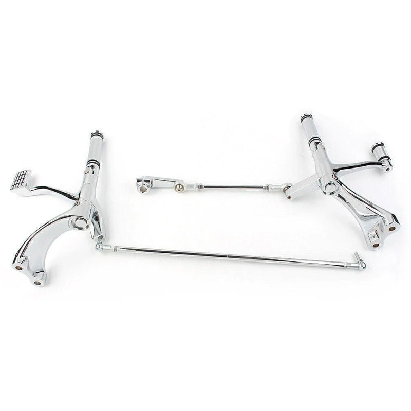 Harley Sportster Complete Forward Controls Kit Pegs Lever Linkages (04-13)