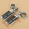 Harley Sportster XL 22mm 25mm 32mm 35mm Adjustable Chrome Footpeg Clamps