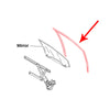 Toyota Hilux 1988-1997 LH Front Door Glass Run Channel Seal