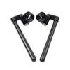 Motorcycle 46MM Black Cafe Racer 7/8" Clip-On Handlebar