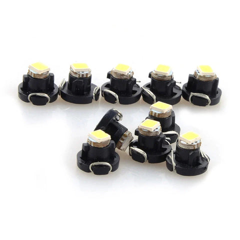 Instrument Gauges - Compatible with Various Models 10 x T4.2 1210 LED Yellow Light Bulbs