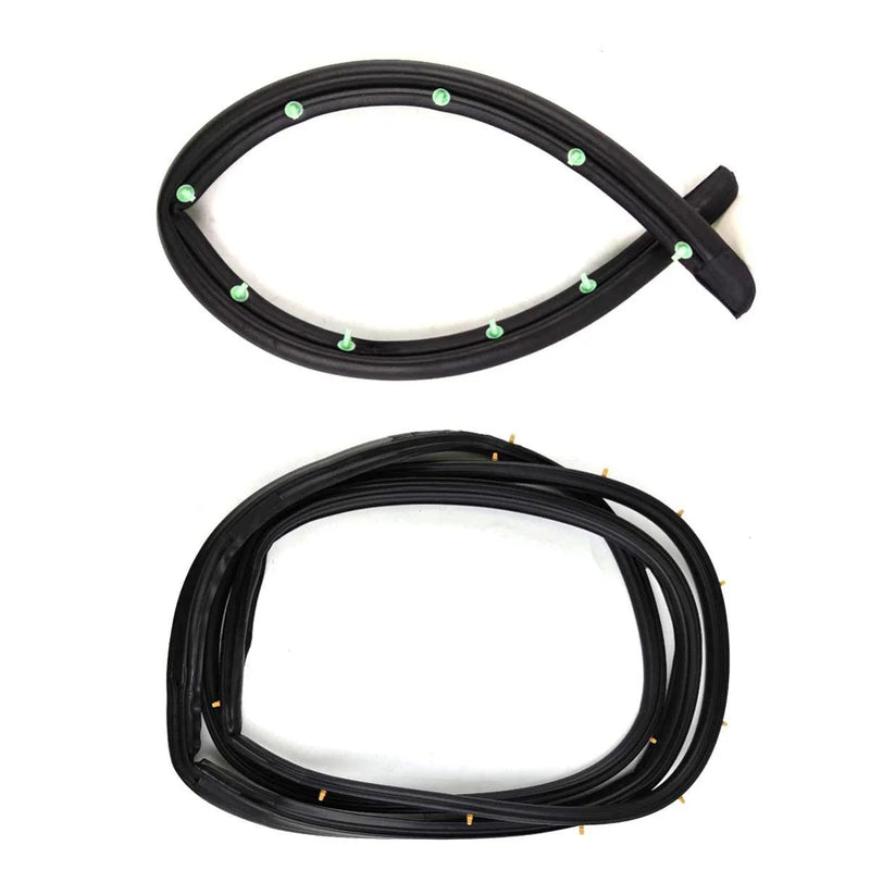 Door Rubber Seal Up-Low Set 2 Right Fits Toyota Hiace LH102 LH112 1989-04 D06