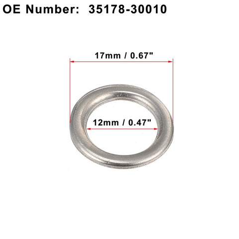 Toyota Tacoma 15pcs M12 Engine Oil Drain Screw Gasket (2009-2019)