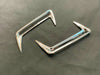 Toyota Corolla Hatchback Rear Chrome Fog Light Lamp Cover Trim (2019-2023)