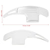 Ford Mustang Aluminum Alloy Silver Tone Steering Wheel Shift Paddle