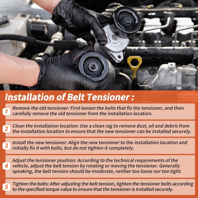 Toyota Camry L4 2.5L Drive Belt Tensioner (2012-2017)