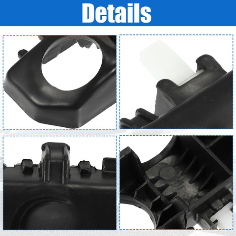 Kia Forte Left & Right Front Bumper Mounting Support Brackets