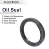 Oil Seal 58x75x9mm Seal Ring Rotary Shaft Seal NBR Rubber 5 Pcs