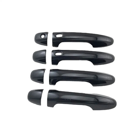 Toyota Hilux 4 Pcs Black Car Door Handle Covers (2015-2020)