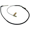 Toyota Hilux LN65 Front & Rear Park Hand Brake Cables Pack (1983-1988)